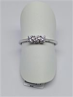 Anello Davite & Delucchi Donna CLASSIC LINE in Oro bianco Diamante AA03216418-14